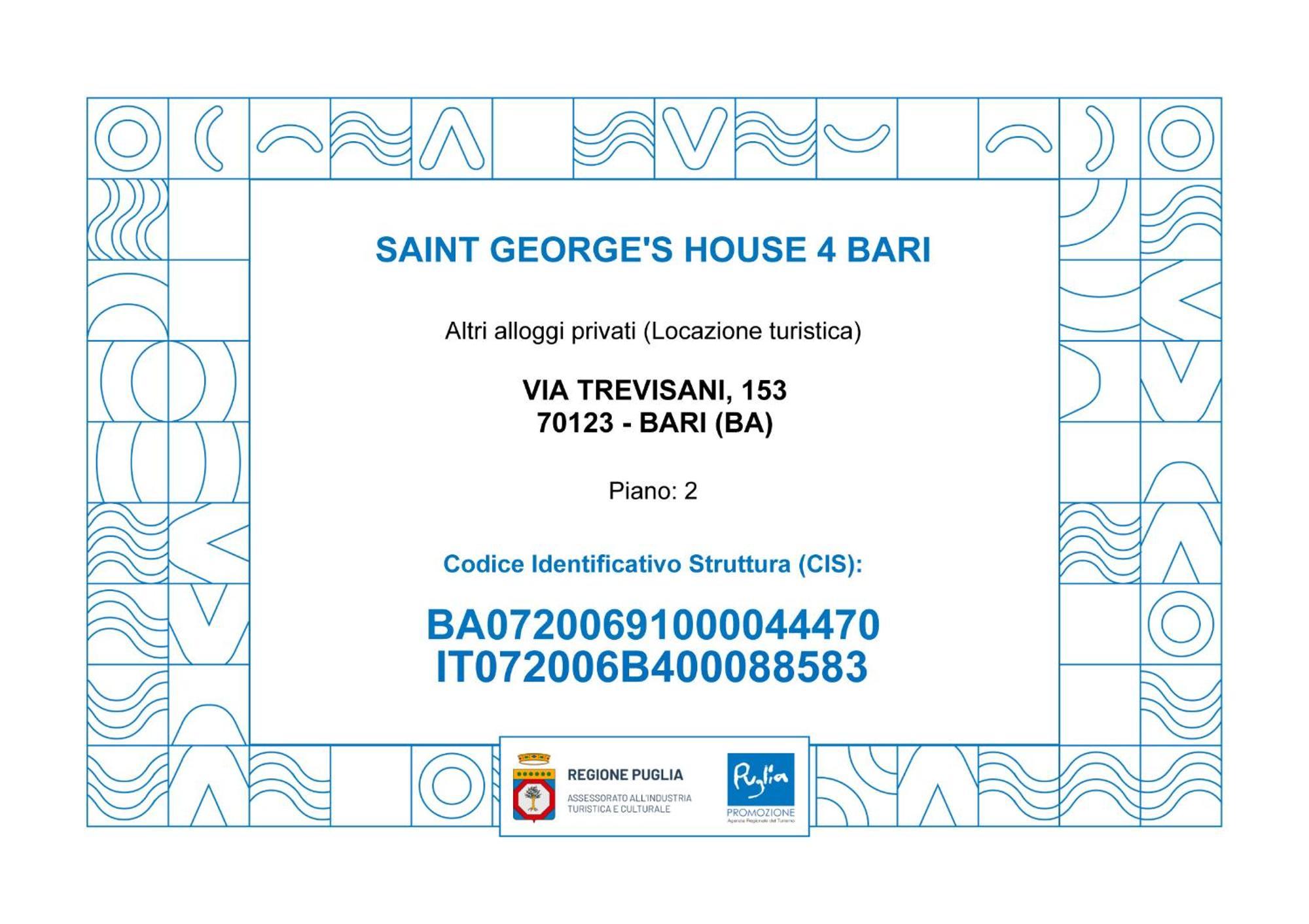 Saint George'S House 4 Bari Apartment Ngoại thất bức ảnh